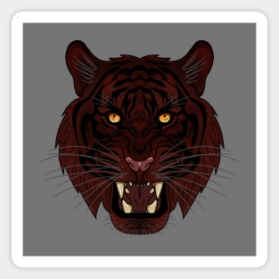 Red Tiger Magnet